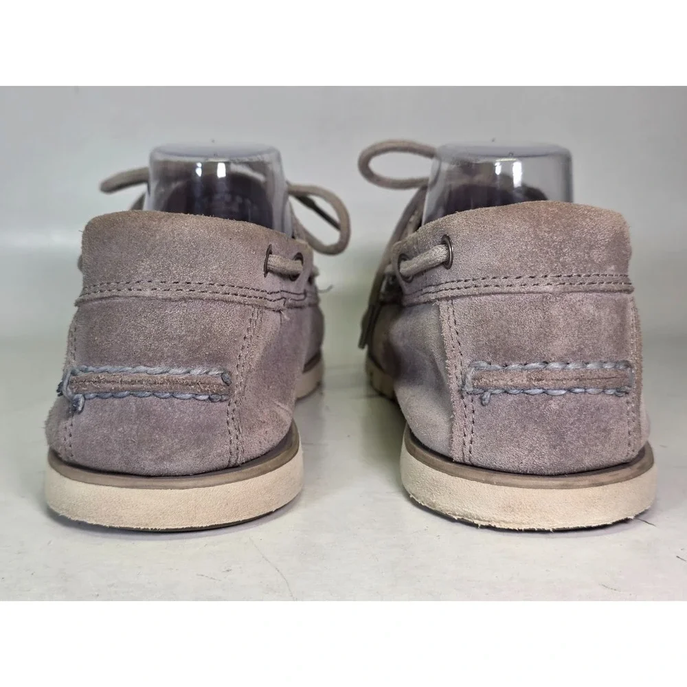 Timberland SensorFlex Men's Loafers Size 11 Gray Suede Boat Deck Casual Shoes‎